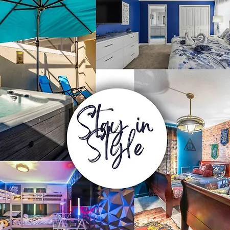 Star Wars & Harry Potter Villa With Pool & Hot Tub
